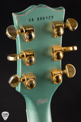 Gibson Custom Shop PSL Murphy Lab Les Paul Custom Heavy Aged Inverness Green electric guitar