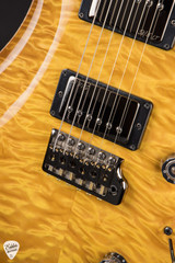 PRS Eddie's Guitars Wood Library Custom 24 Ebony FB/Stained Neck - Livingston Lemondrop electric guitars