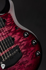 Ernie Ball Music Man BFR Majesty 7 - Red Nebula electric guitar