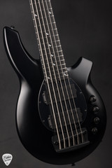 Ernie Ball Music Man Bongo 6 HH - Stealth Black bass guitar