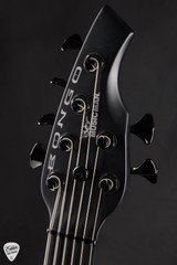 Ernie Ball Music Man Bongo 6 HH - Stealth Black bass guitar