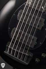 Ernie Ball Music Man Bongo 6 HH - Stealth Black bass guitar