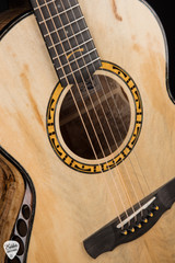 Kevin Ryan Mojave Series Nightingale Grand Soloist  Acoustic Guitar with Engelmann Spruce & Spalted Maple