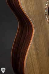 Taylor Custom #21 C14ce Grand Auditorium Acoustic Guitar with Dark Forest Century Cypress
