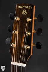 McNally Model S Acoustic Guitar with Redwood & Ancient Bog Oak