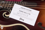 Gibson Custom Sierra Hull F-5G Mandolin, Sierra Burst VOS Varnish mandolin