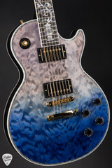 Gibson Custom Shop PSL Les Paul Ultima "Tree of Life" Transparent Geode electric guitar