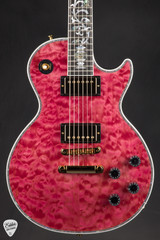 Gibson Custom Shop PSL Les Paul Ultima "Tree of Life" Chablis Pink electric guitar