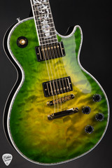 Gibson Custom Shop PSL Les Paul Ultima "Tree of Life" Iguana Burst electric guitar