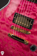 Gibson Custom Shop PSL Les Paul Ultima "Tree of Life" Chablis Pink electric guitar