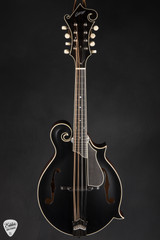 Collings MF Deluxe Mandolin Black Top with Adirondack Spruce & Flamed Maple
