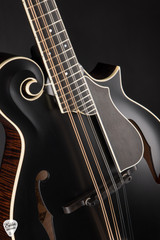 Collings MF Deluxe Mandolin Black Top with Adirondack Spruce & Flamed Maple