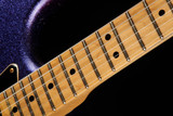 2024 - Fender Custom Shop Master Built Custom Purple Flood Stratocaster Relic - Purple Sparkle over 3-Tone Sunburst