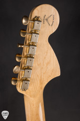 2024 - Fender Custom Shop Masterbuilt Custom Purple Flood Stratocaster Relic - Purple Sparkle over 3-Tone Sunburst