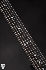 Woodrite Alumirite Matt Pike Signature Warlord Black Satin Anodized electric guitar