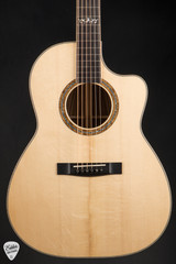 Huss & Dalton CM Custom Acoustic Guitar with Bearclaw Sitka Spruce & Zebrawood