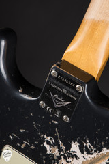 Fender Custom Shop Limited Edition 1965 Heavy Relic Stratocaster Mercedes Blue electric guitar