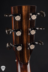 Kevin Ryan Arts & Crafts Abbey Grand Parlor Acoustic Guitar in Azure with Engelmann Spruce & Cocobolo