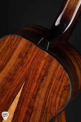 Kevin Ryan Arts & Crafts Abbey Grand Parlor Acoustic Guitar in Azure with Engelmann Spruce & Cocobolo