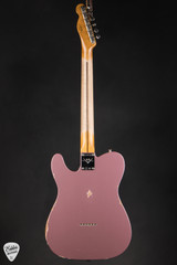 Fender Custom Shop 1956 Esquire Relic Super Faded Burgundy Mist Metallic Electric Guitar