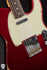 Fender Custom Shop Limited Edition 1963 Telecaster Relic Candy Apple Red electric Guitar