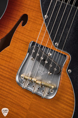 Fender Custom Shop 1960 Telecaster Thinline NOS Violin Burst Electric Guitar