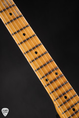 Fender Custom Shop Limited Edition 1956 Esquire Relic Super Aged Charcoal Frost Metallic Electric Guitar