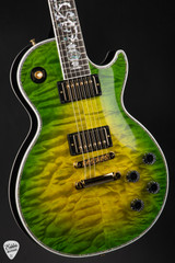 Gibson Custom Shop PSL Les Paul Ultima "Tree of Life" Iguana Burst electric guitar