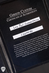 Gibson Custom Shop PSL Les Paul Ultima "Tree of Life" Iguana Burst electric guitar