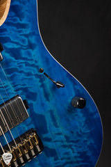 Mayones Duvell Elite 7 Baritone - Infinite Blue Gloss/NAMM Instrument #AQ2510656