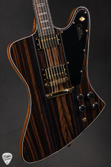 Kauer Banshee Deluxe Macassar Ebony Figured Spanish Mahogany electric guitar