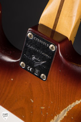 Fender Custom Shop Limited Run 2025 1958 C/R Stratocaster Relic Aged Violin Burst electric guitar