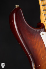 Fender Custom Shop Limited Run 2025 1958 C/R Stratocaster Relic Aged Violin Burst electric guitar