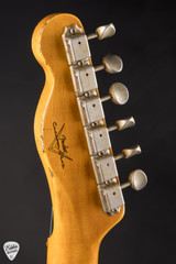 Fender Custom Shop SR25 CuNiFe Blackguard Telecaster Heavy Relic Faded Aged 2 Color Sunburst electric guitar