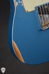 Fender Custom Shop Limted Edition 1963 Telecaster Relic Aged Lake Placid Blue/NAMM Event Instrument #136 electric guitar