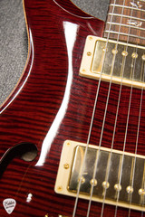 2009 PRS Hollowbody II Piezo Electric Guitar in Red Tiger