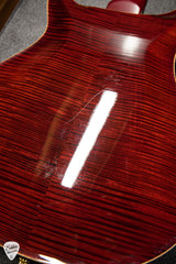 2009 PRS Hollowbody II Piezo Electric Guitar in Red Tiger