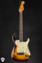 Fender Custom Shop Limited Edition Masterbuilt John Frusciante Stratocaster 3-Color Sunburst electric guitar