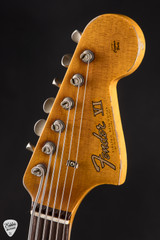 Fender Custom Shop 1962 Bass VI Super Heavy RelicSuper Faded Ocean Turquoise Electric Guitar