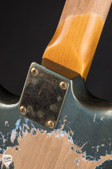 Fender Custom Shop Master Built 1965 Stratocaster Ultra Relic Heavy Aged Lake Placid Blue Electric Guitar