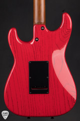 Tom Anderson Icon Classic Ferrari Red with Black Dog Hair electric guitar