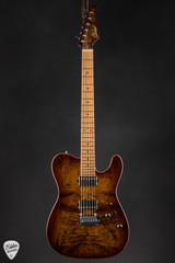 Suhr Roasted Modern T Waterfall Burl Maple Bengal Burst Electric Guitar