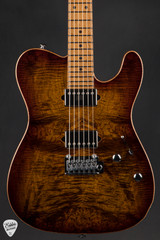 Suhr Roasted Modern T Waterfall Burl Maple Bengal Burst Electric Guitar