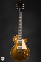 Gibson Custom Shop 1957 Les Paul Goldtop Reissue Dark Back VOS Electric Guitar in Double Gold