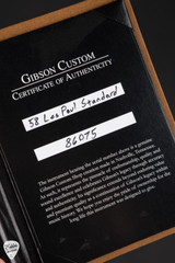 Gibson Custom Shop PSL 1958 Les Paul Standard Reissue Gloss Nordic Blue electric guitar