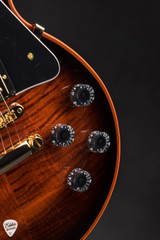 Gibson Custom Shop PSL Les Paul Custom Figured Orange Widow electric guitar