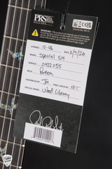 PRS Eddie's Guitars Wood Library Special Semi Hollow Quilt/Stained Maple Neck Orange Tiger electric guitar