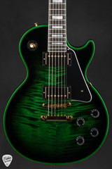 Gibson Custom Shop PSL Les Paul Custom Figured Green Widow electric guitar