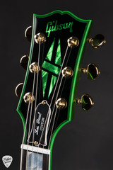 Gibson Custom Shop PSL Les Paul Custom Figured Green Widow electric guitar