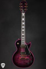 Gibson Custom Shop M2M Les Paul Custom Figured Gloss Pink Widow electric guitar